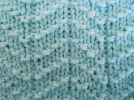 ridge and furrow knitting stitch